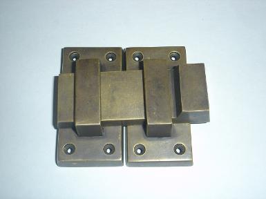 Brass door handle Code Q.006 size 85x85mm